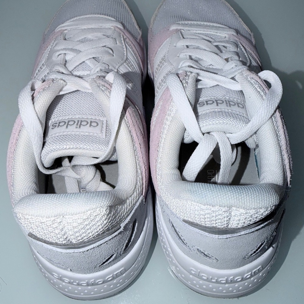 Adidas CrazyChaos Womens Aero Pink white cloud Sneakers EF1049 Size 8.5 - Picture 10 of 14
